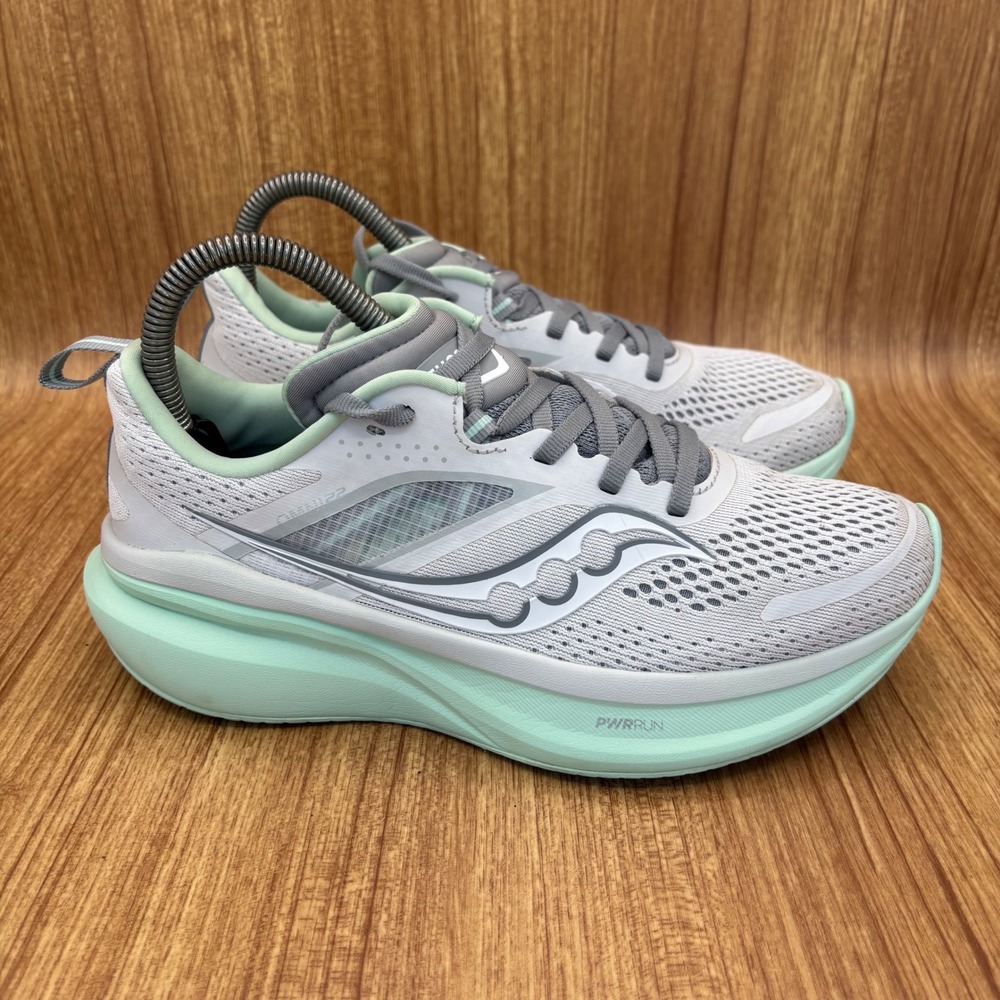 Saucony Omni 22 Running Shoes Womens 6.5 Fog Jade S10926-200 Stability